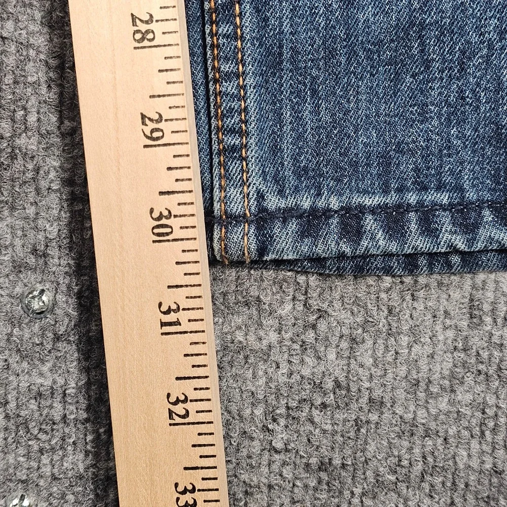 Hollister Ultra High Rise Baggy Jeans Womens Size 8R W29 Regular Medium Wash New